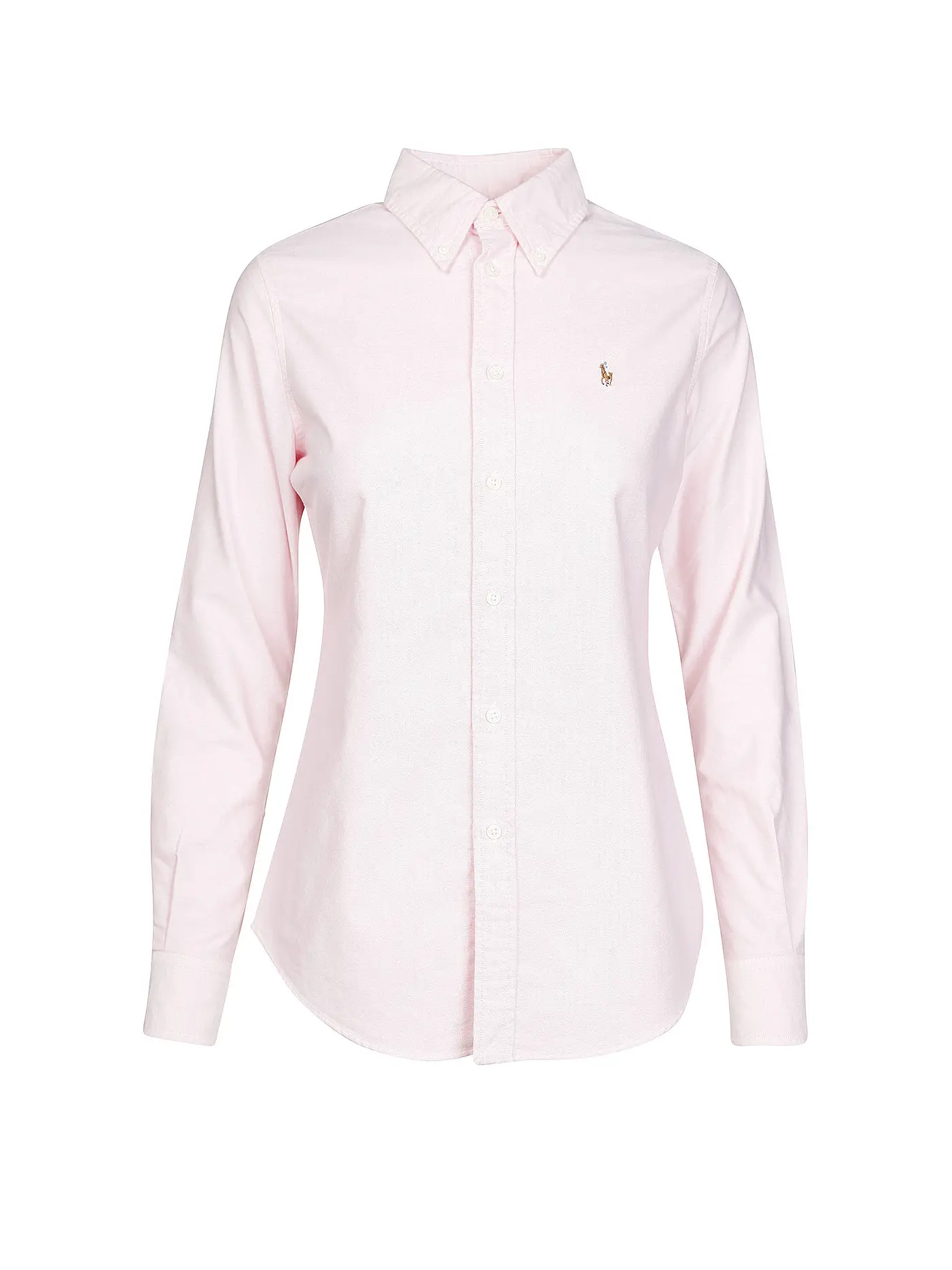 POLO RALPH LAUREN | Bluse Slim Fit HARPER | rosa